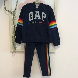 Rainbow Toddler Two-piece